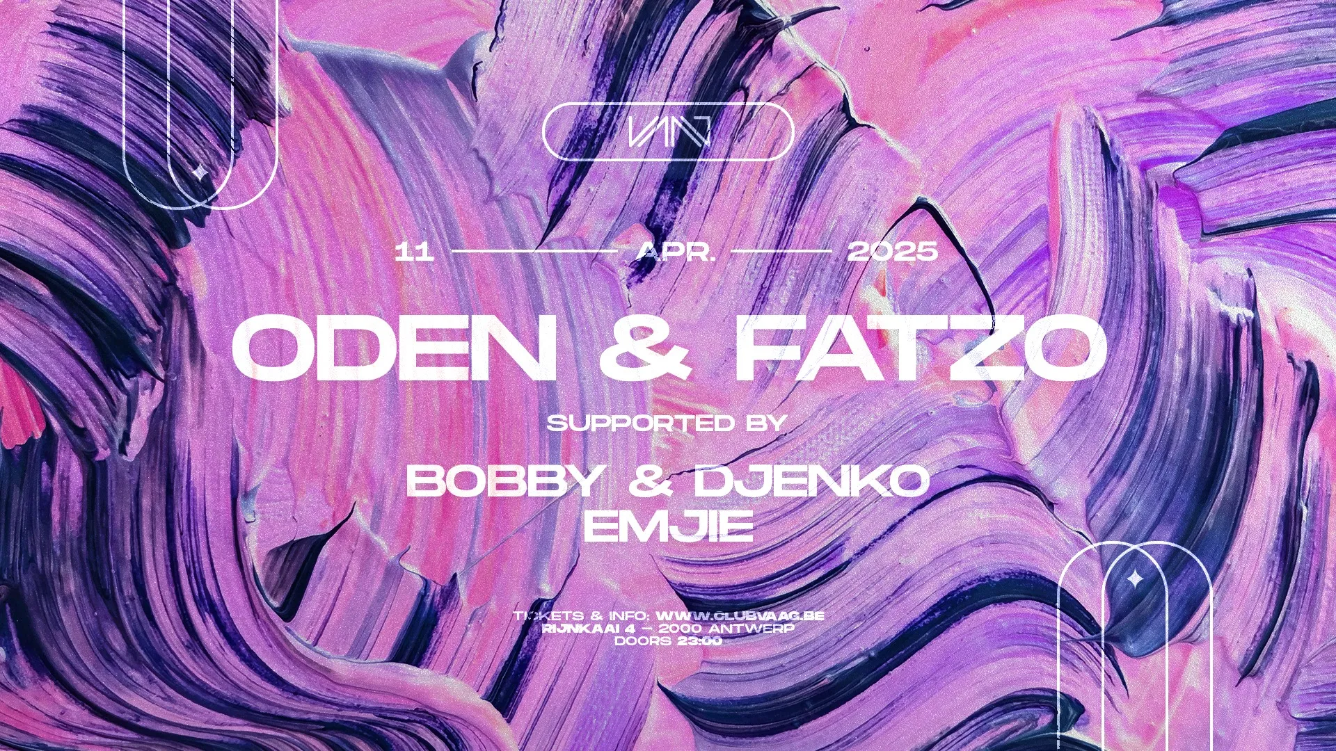 Club Vaag invites ODEN & FATZO
