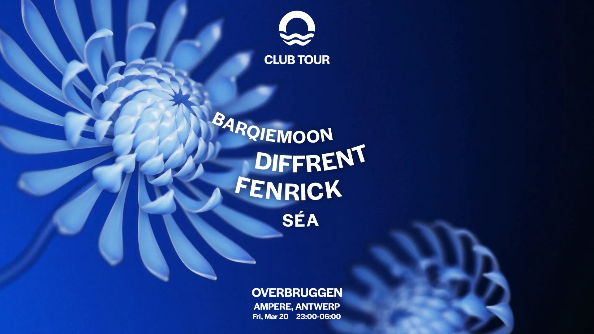 Overbruggen Antwerp w/ Diffrent, Fenrick & More