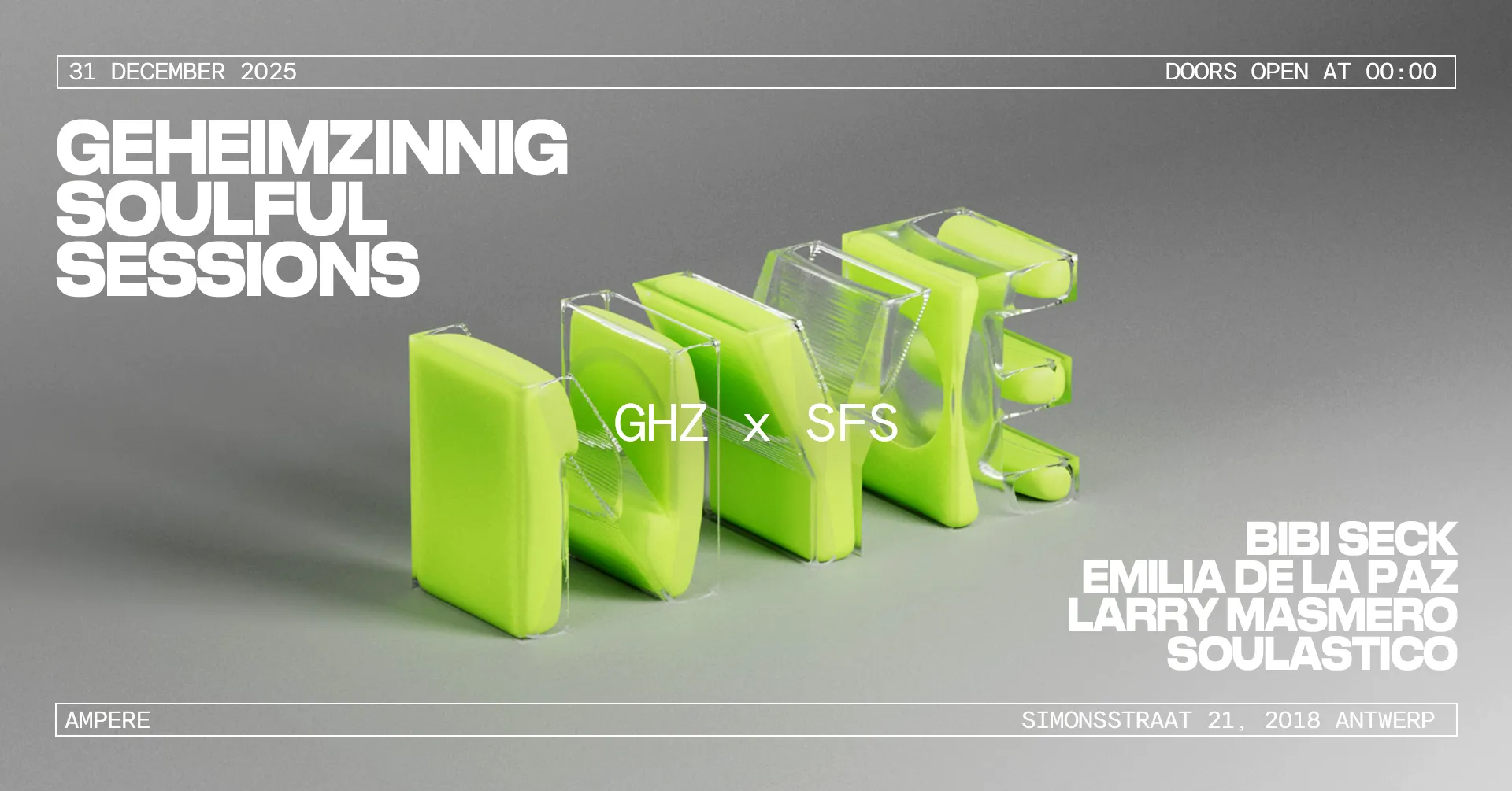 Geheimzinnig x Soulful Sessions - NYE