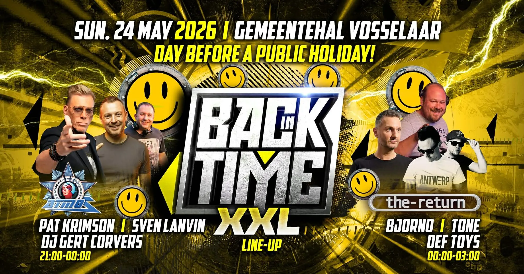 BACK IN TIME XXL - AtmoZ & The-Return
