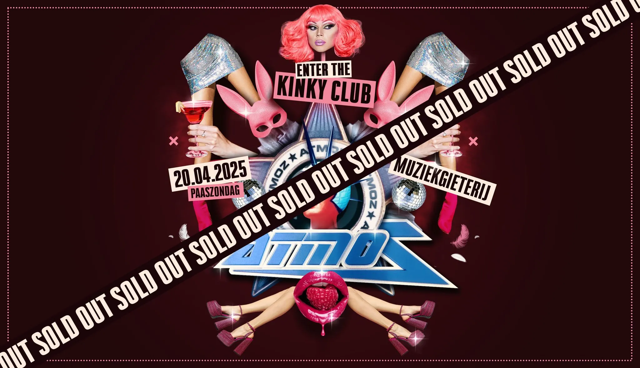 Atmoz Classics - Enter The Kinky Club - Paaszondag 20 april 2025 [ SOLD OUT ]