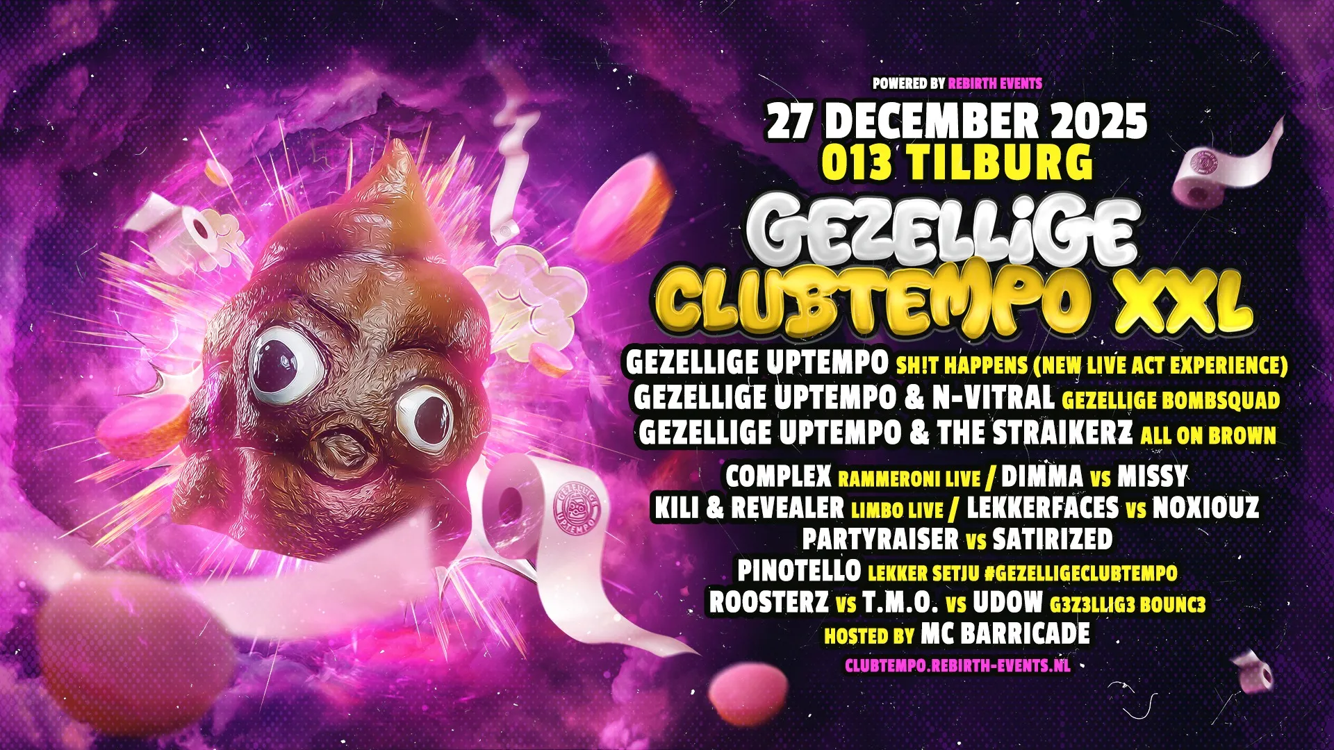 Gezellige Clubtempo XXL | Powered by REBiRTH Events