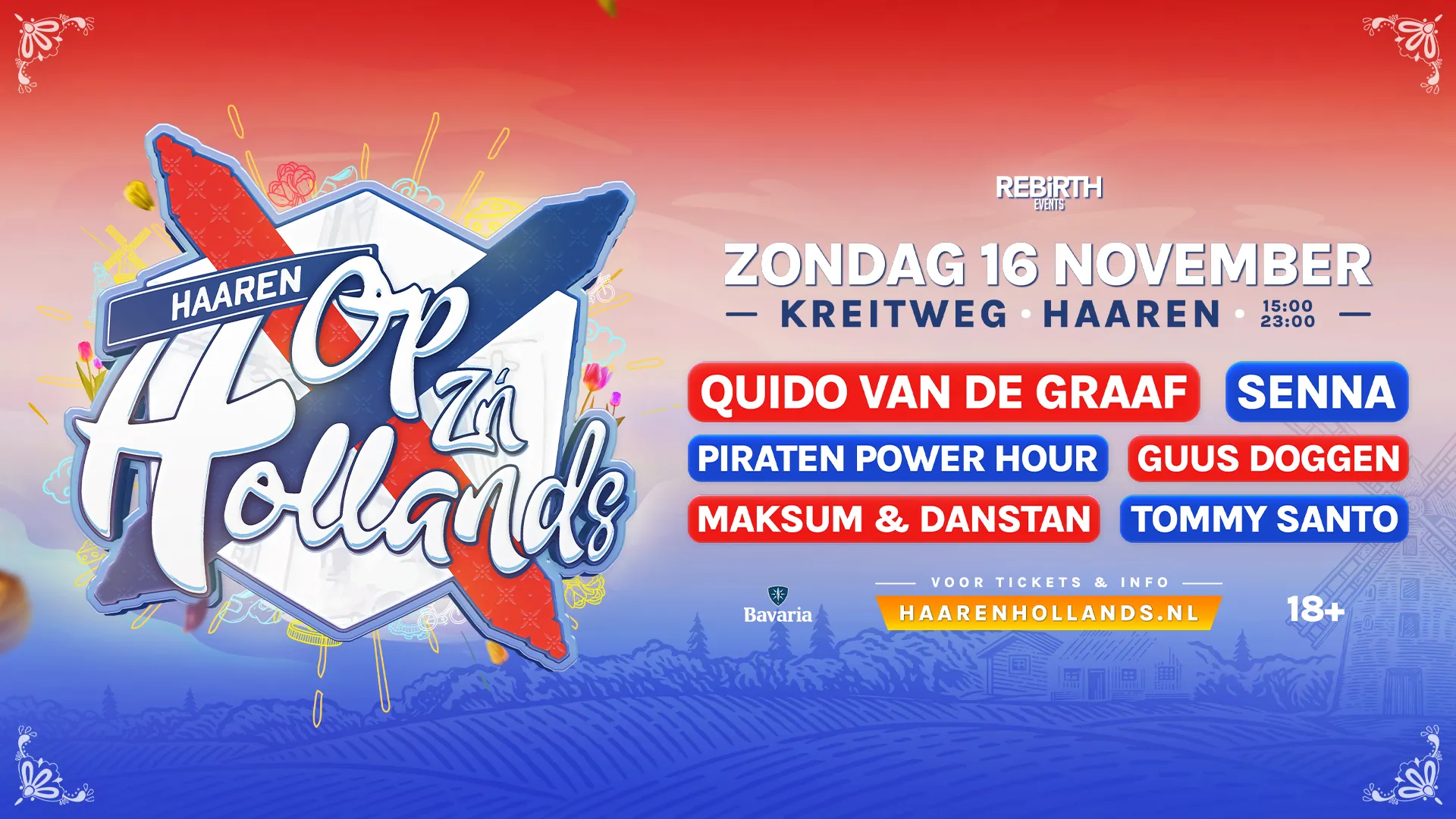 Haaren op z'n Hollands 2025