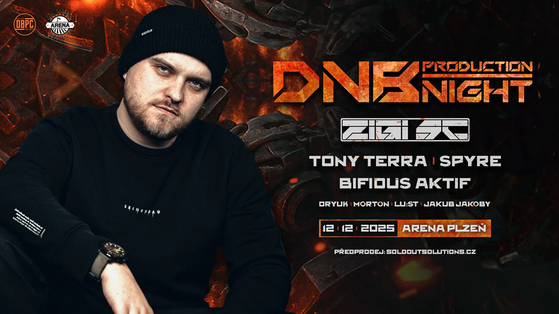 DNB Production Night w/ ZIGI SC - Arena Plzeň