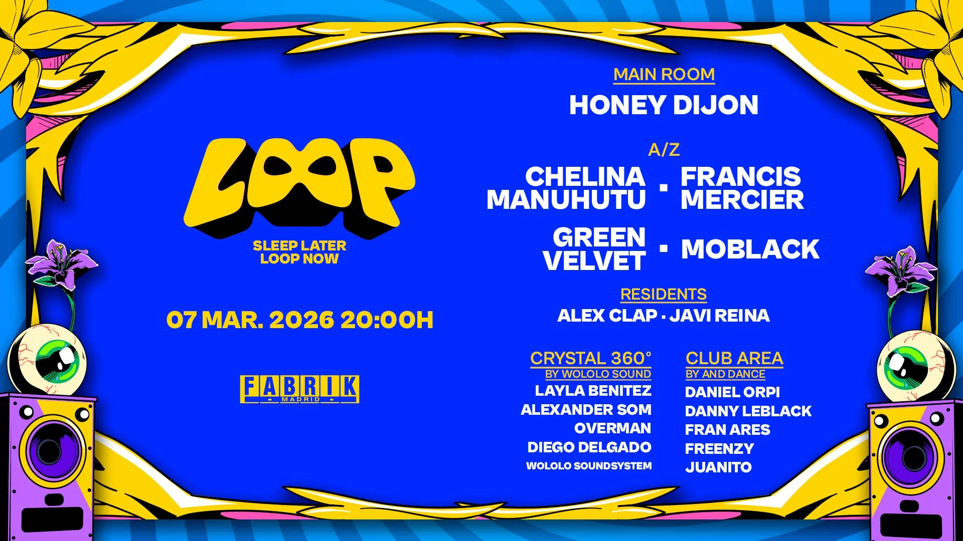 LOOP 4.0 con Honey Dijon en FABRIK