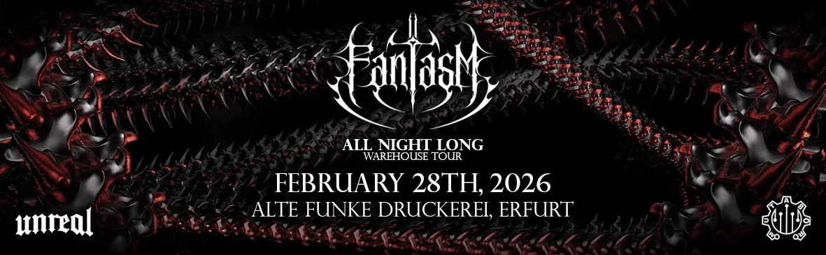 Sold-out ERFURT: Fantasm All Night Long Warehouse Tour