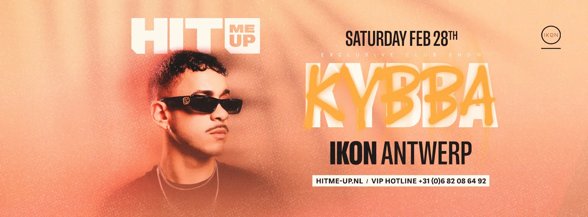 HITMEUP invites KYBBA | IKON Antwerp