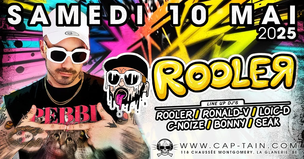 Rooler - Samedi 10 Mai 2025 au Cap'tain