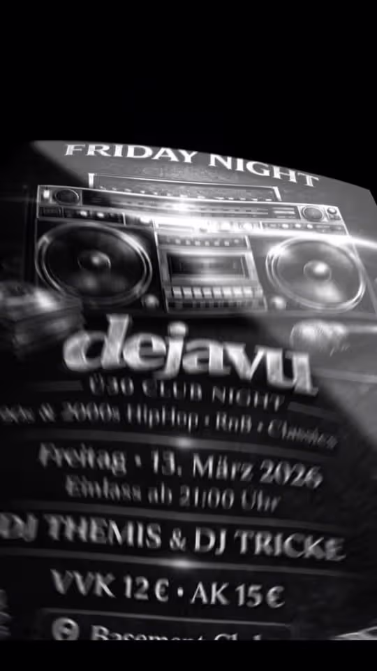 dejavu Ü30 Club Night