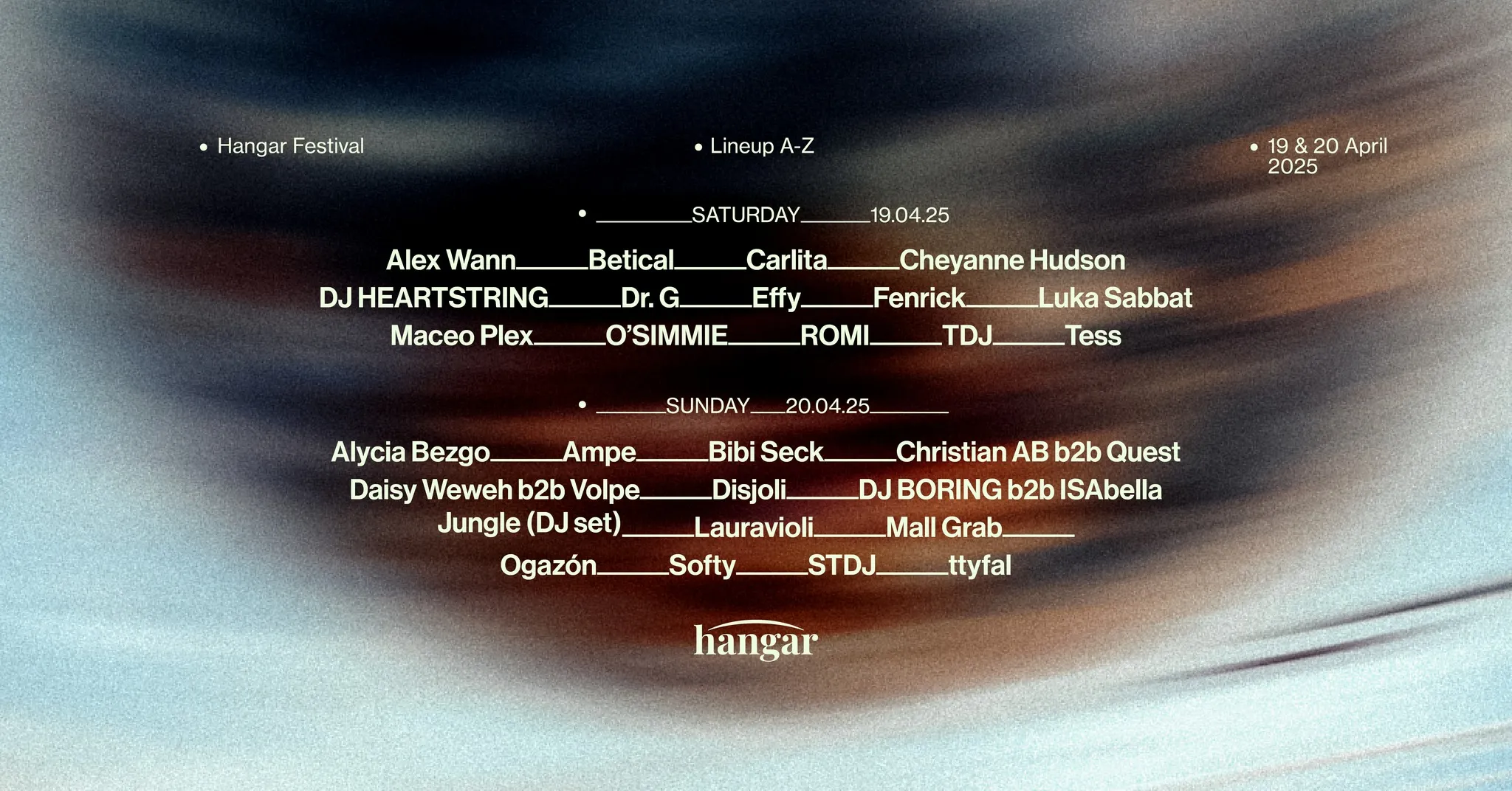HANGAR FESTIVAL 2025 – BRUSSELS