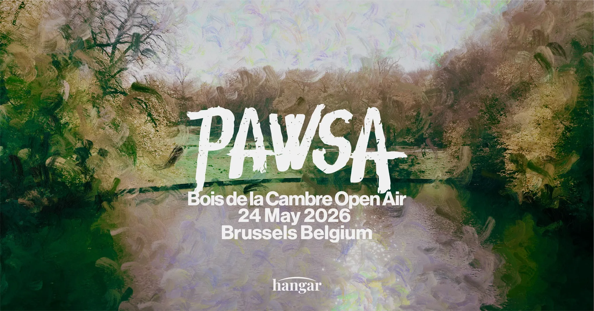 HANGAR invites PAWSA — BOIS DE LA CAMBRE OPEN AIR