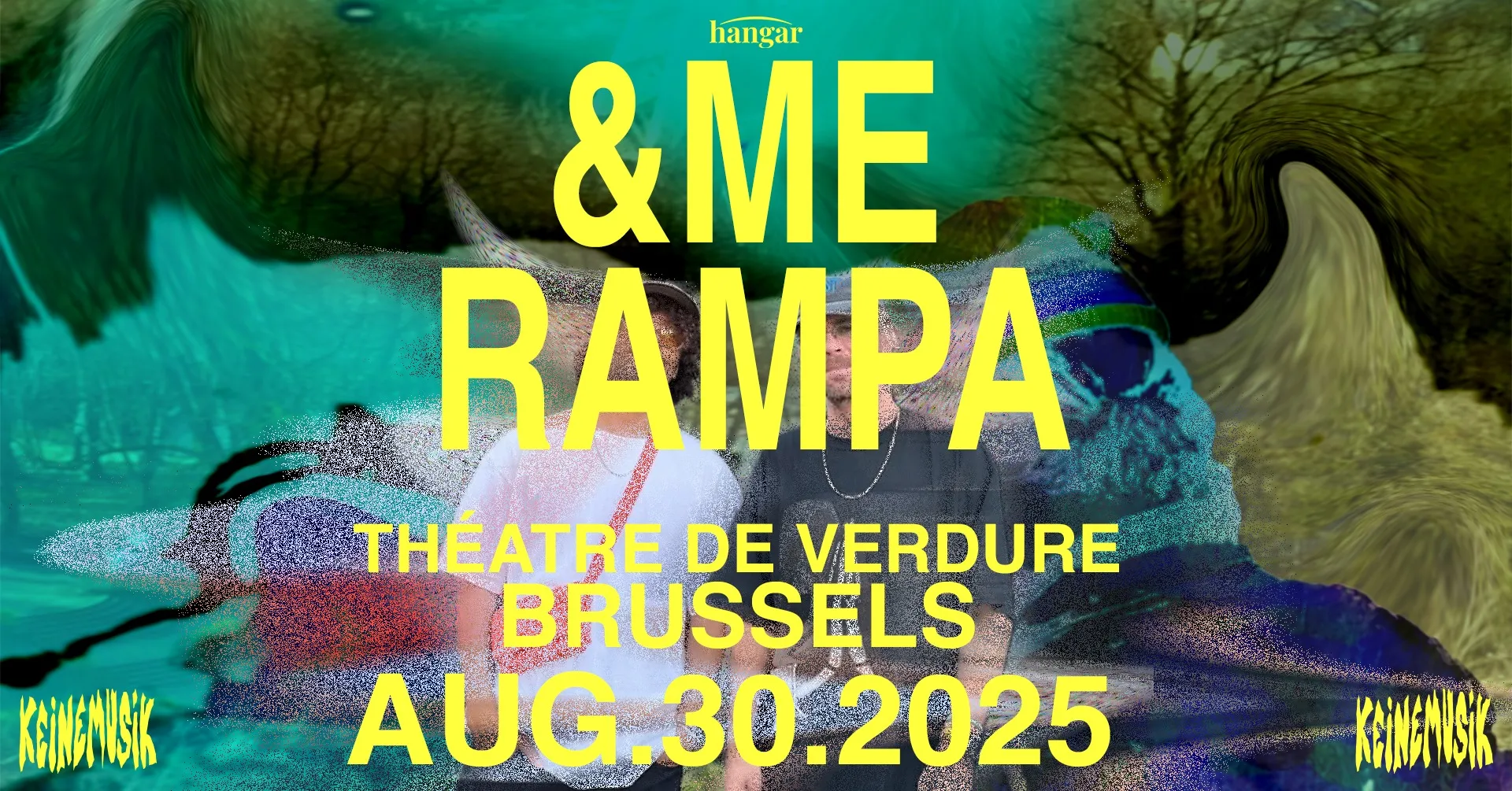 HANGAR invites &ME vs Rampa – THEATRE DE VERDURE OPEN AIR