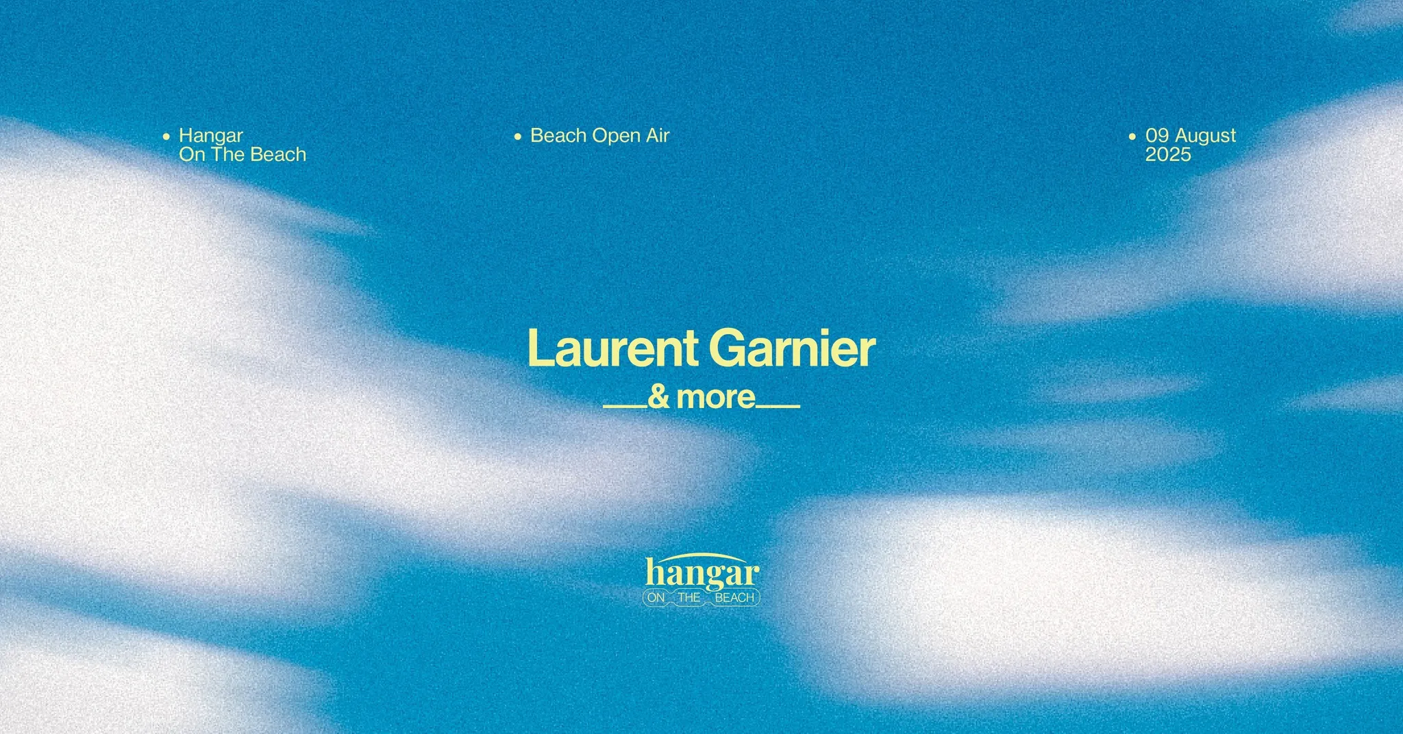 HANGAR invites LAURENT GARNIER – ON THE BEACH