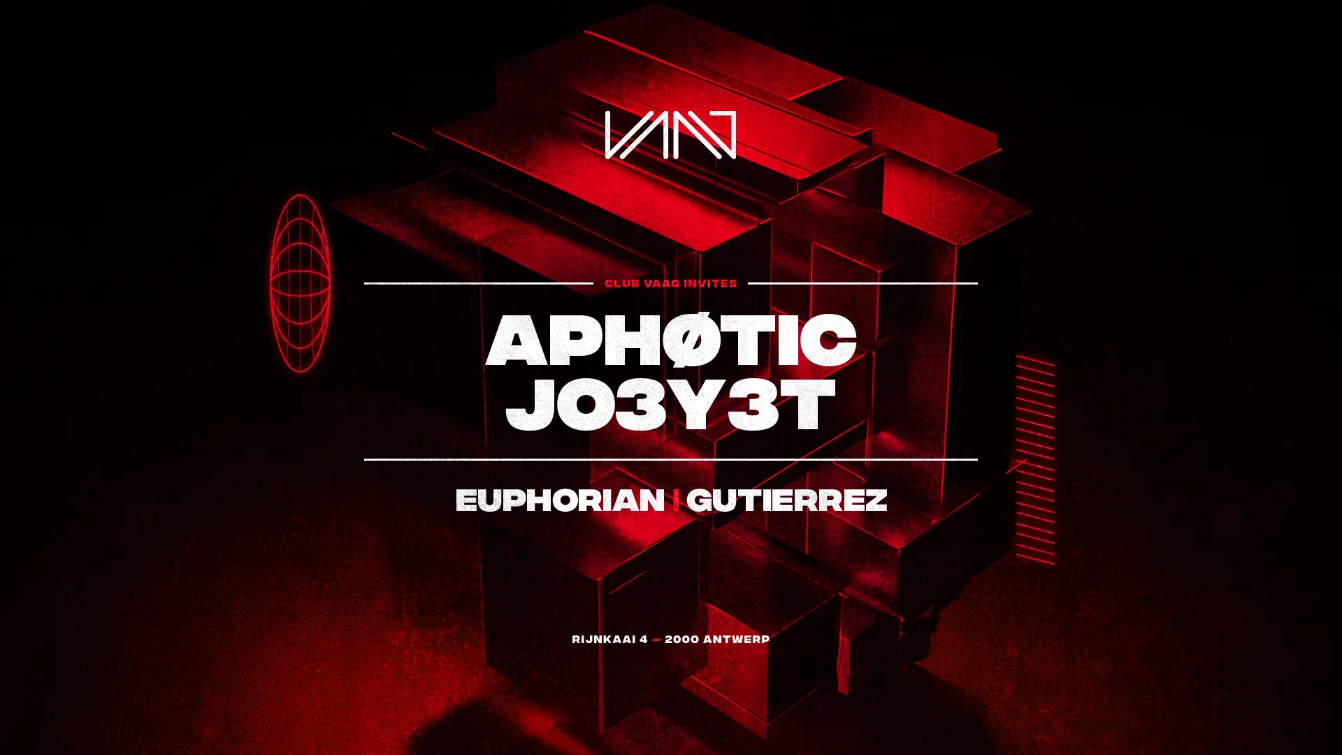 Club Vaag invites APHØTIC & JO3Y3T