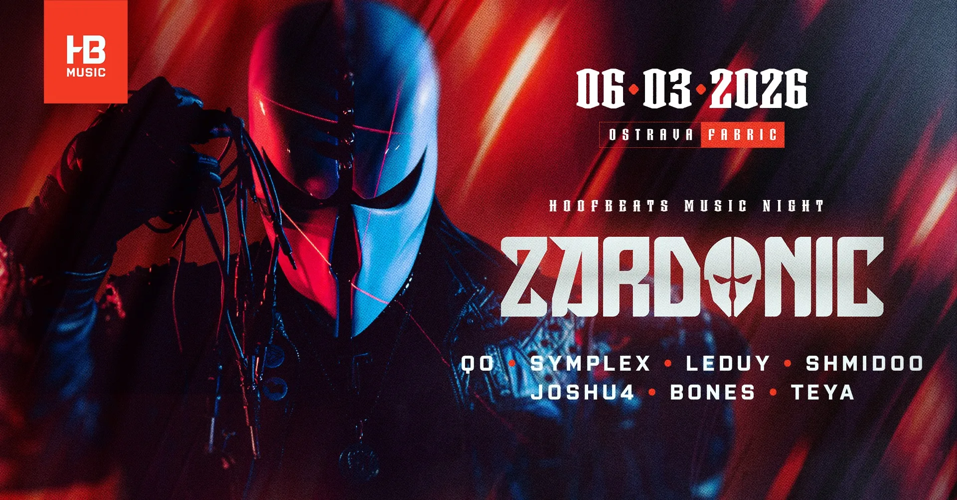 Hoofbeats night w/ ZARDONIC @ Fabric Ostrava