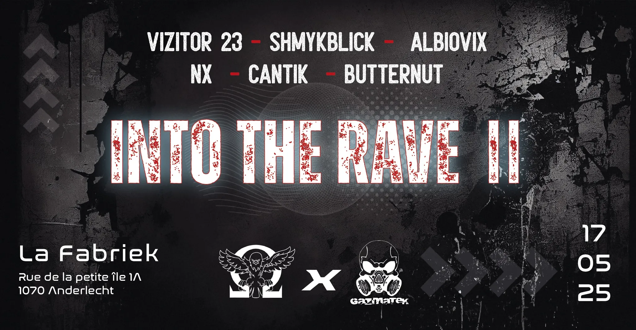 Gazmatek X Falc'ohm Into the Rave 2 - 100% Live !!