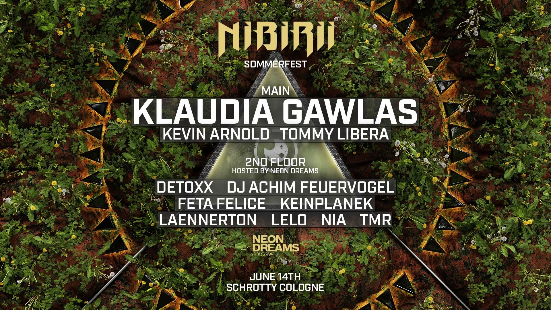 NIBIRII Sommerfest w. KLAUDIA GAWLAS & NEON DREAMS Hosting