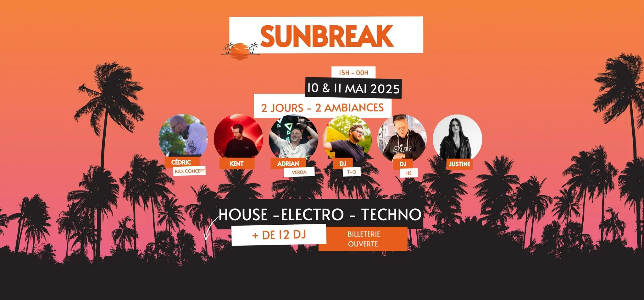 SUNBREAK FESTIVAL - SAMEDI 10 & DIMANCHE 11 MAI 2025