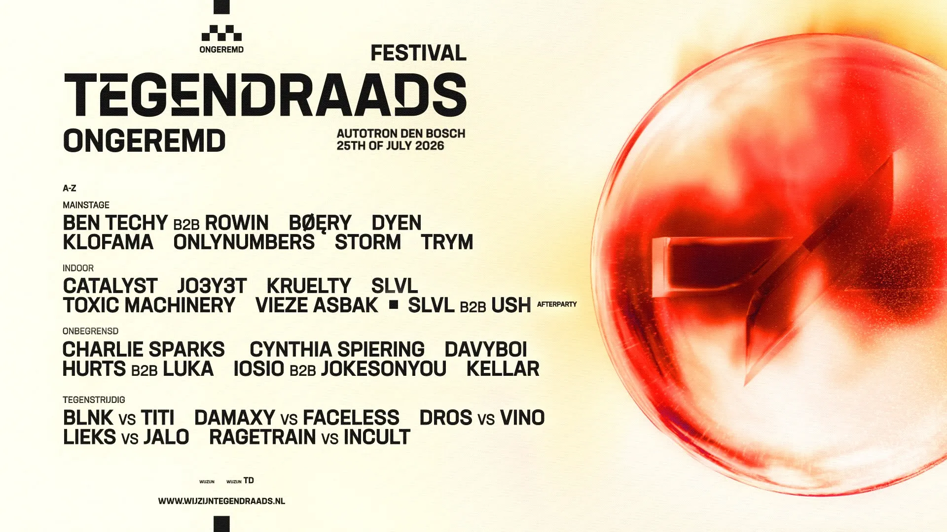 TEGENDRAADS Festival 2026