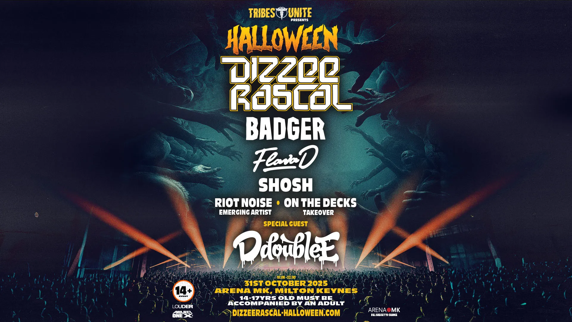 Dizzee Rascal Halloween Special at Arena MK