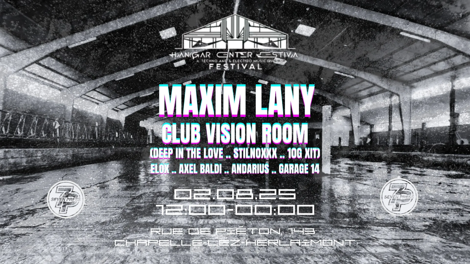 Hangar Center Festival W/MAXIM LANY support by DJ RECORD SHOP
