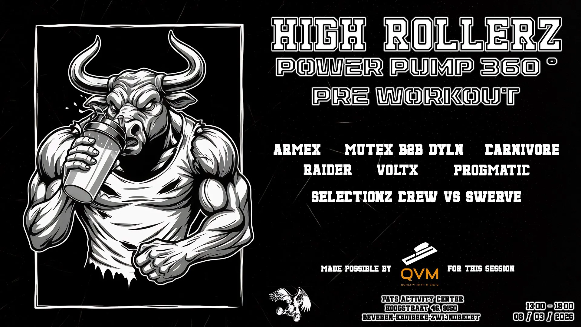 High Rollerz: Gym Rave (Pre-workout for Power Pump 360°)