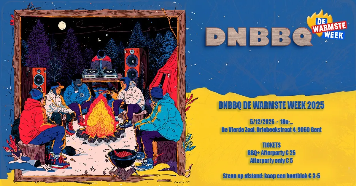 DNBBQ for "De Warmste Week"