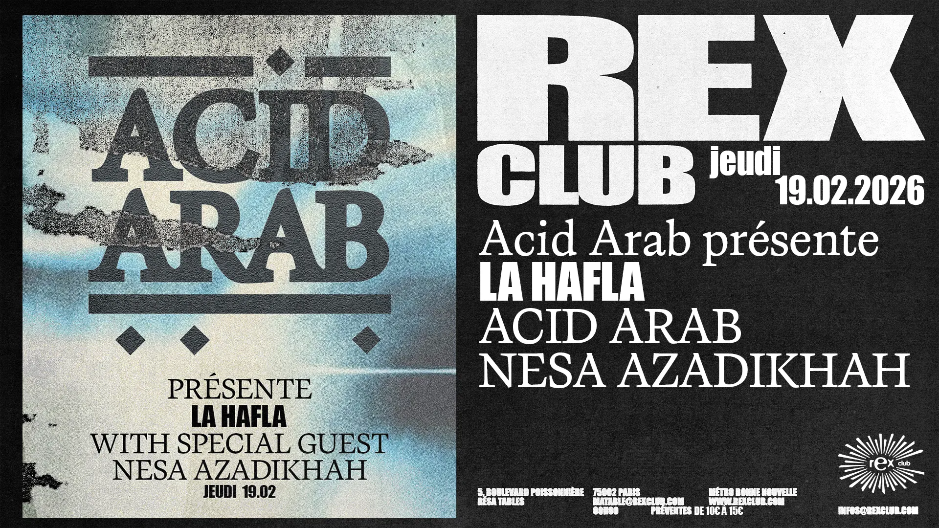 Acid Arab Présente LA HAFLA: Acid Arab, Nesa Azadikhah