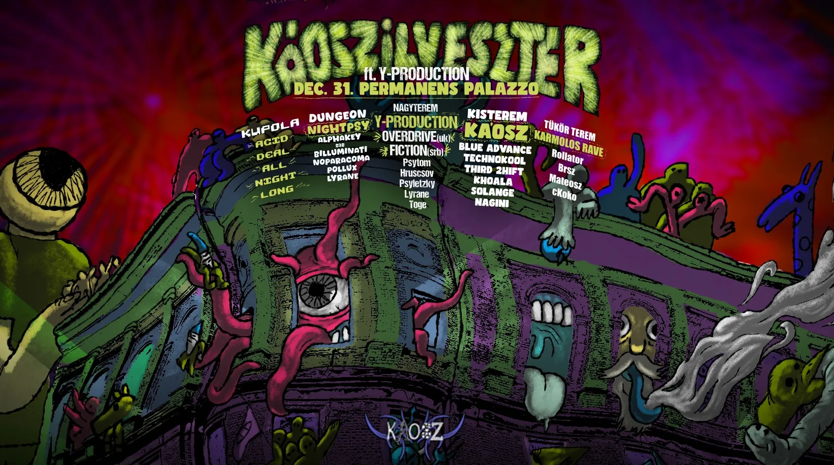 KÁOSZILVESZTER X Y-PROD