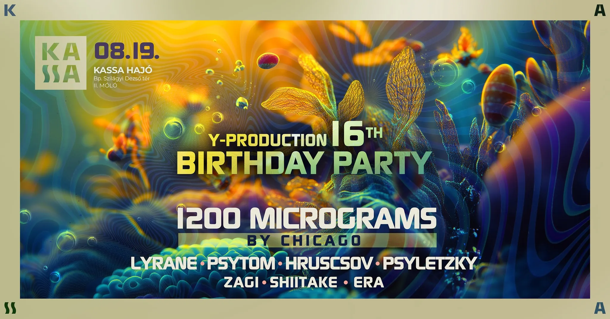 Y-Production 16th Birthday /1200 Micrograms by Chicago/