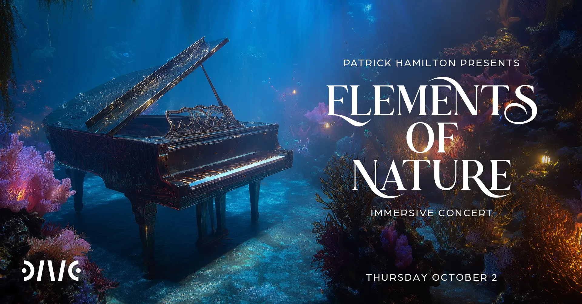 Partick Hamilton presents Elements Of Nature | Immersive concert