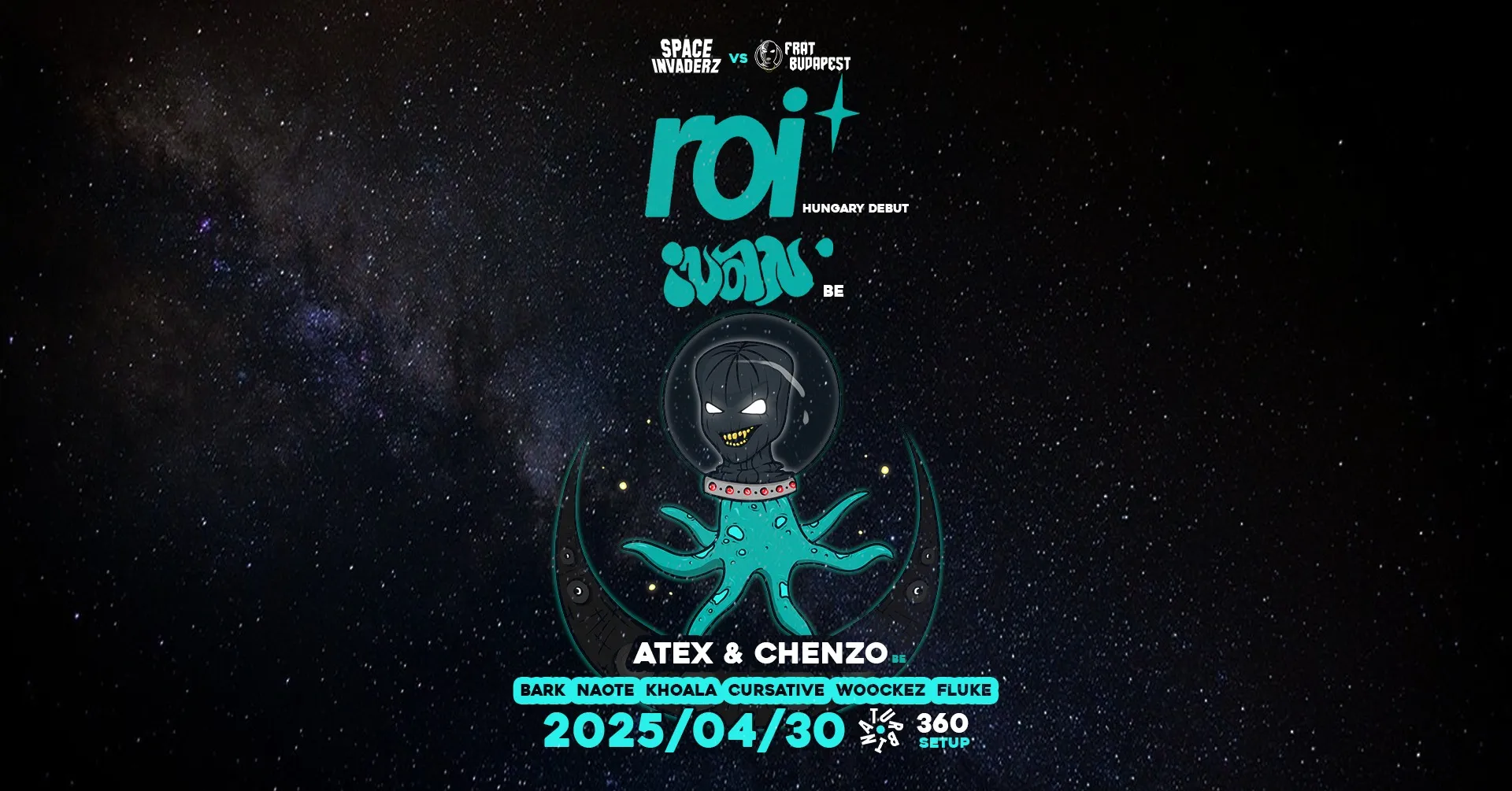 FRAT vs SPACE INVADERZ pres.: ROI* / IVAN