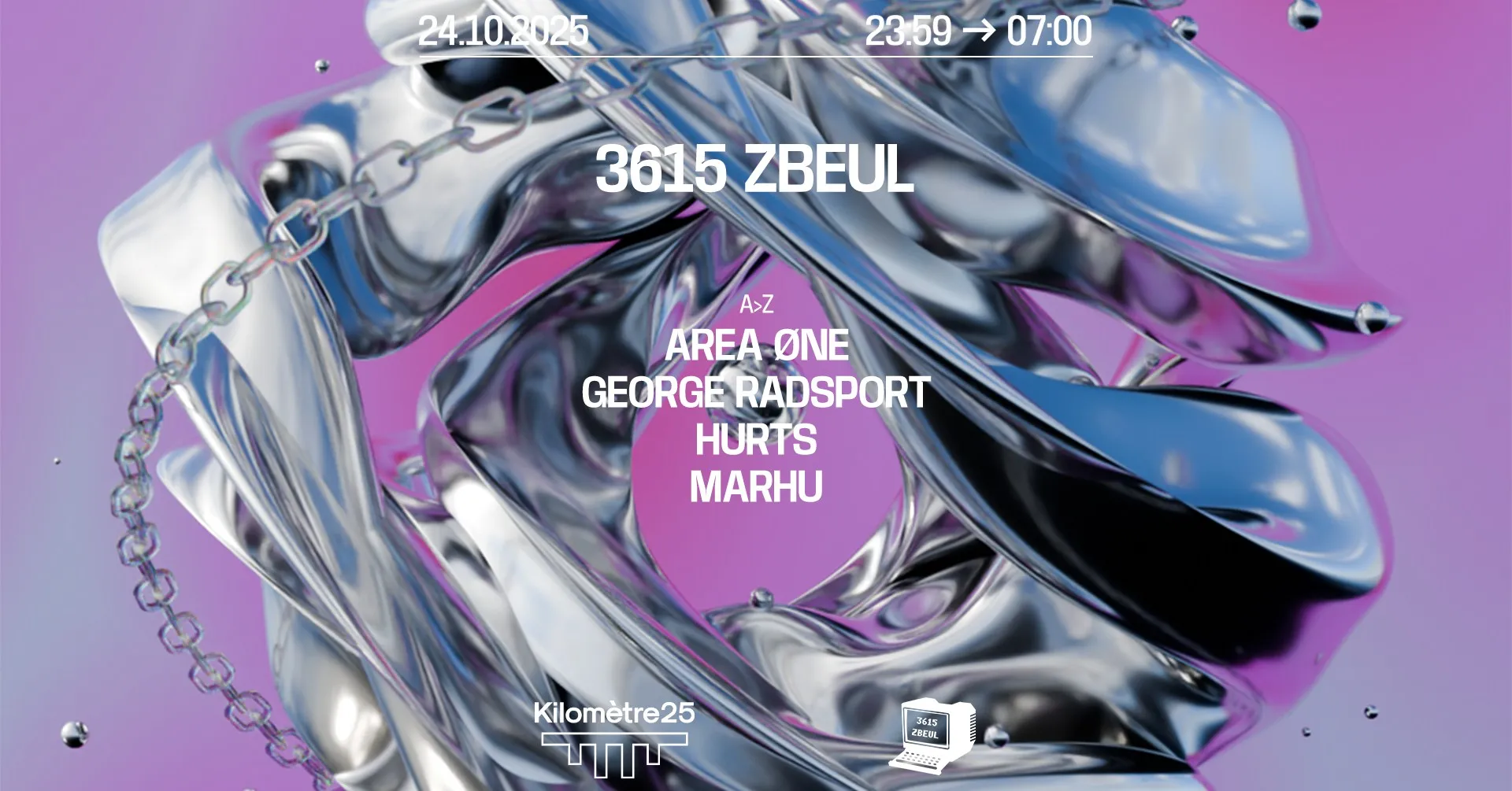 3615 ZBEUL : GEORGE RADSPORT, HURTS, AREA ØNE & MARHU