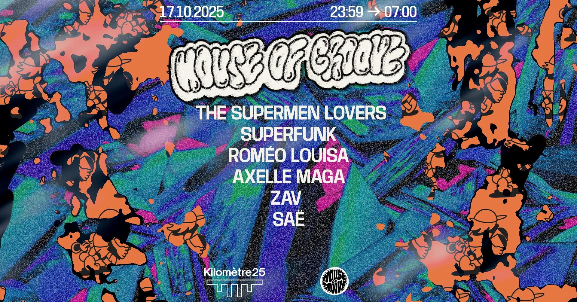 House Of Groove : The Supermen Lovers, Superfunk & more