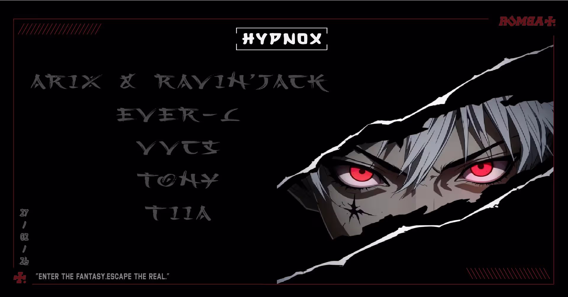 HYPNOX SESSIONS 3 TIIA EVER-L ARIX & RAVIN'JACK
