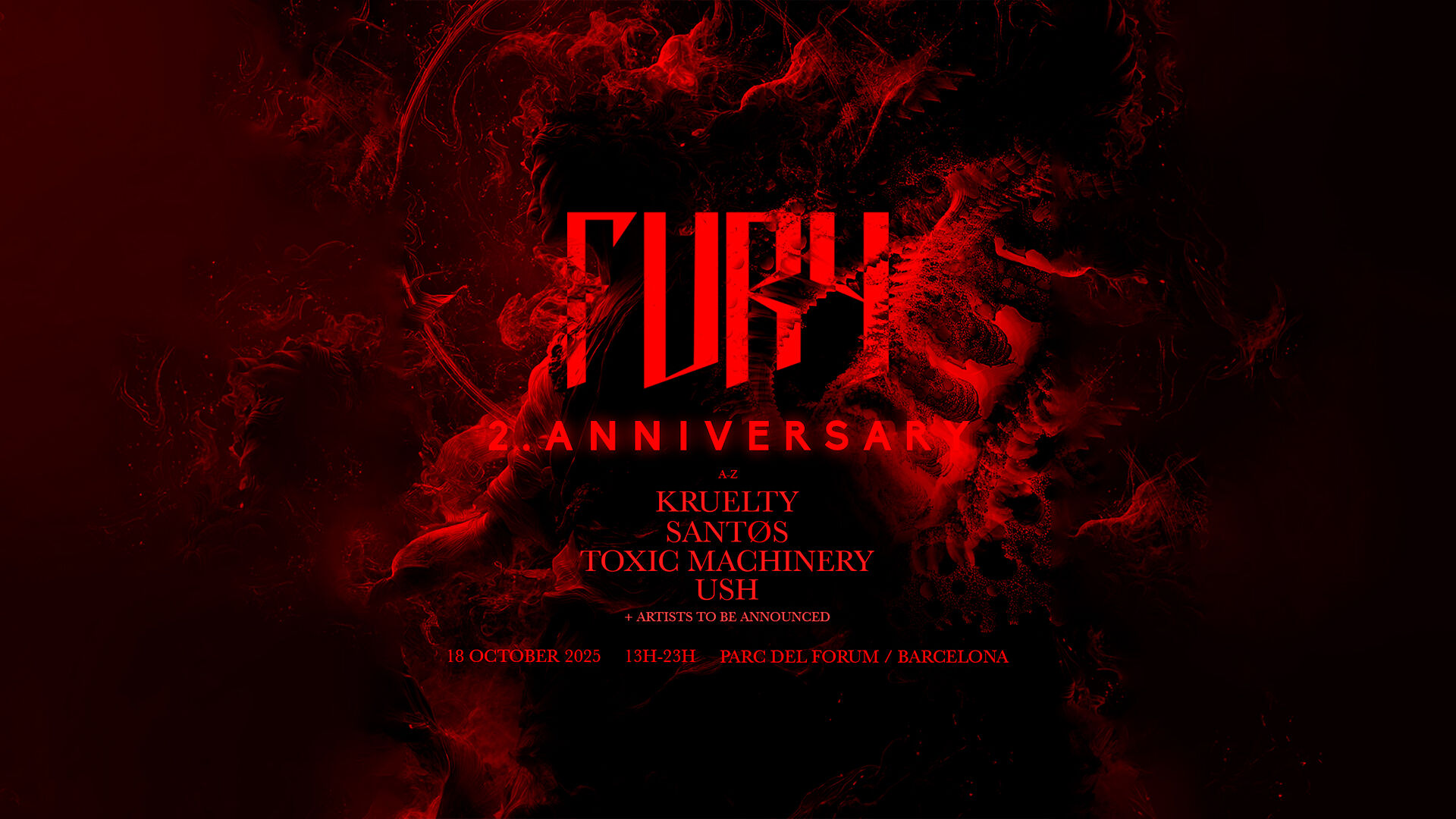 Fury II Aniversary at Parc del Forum