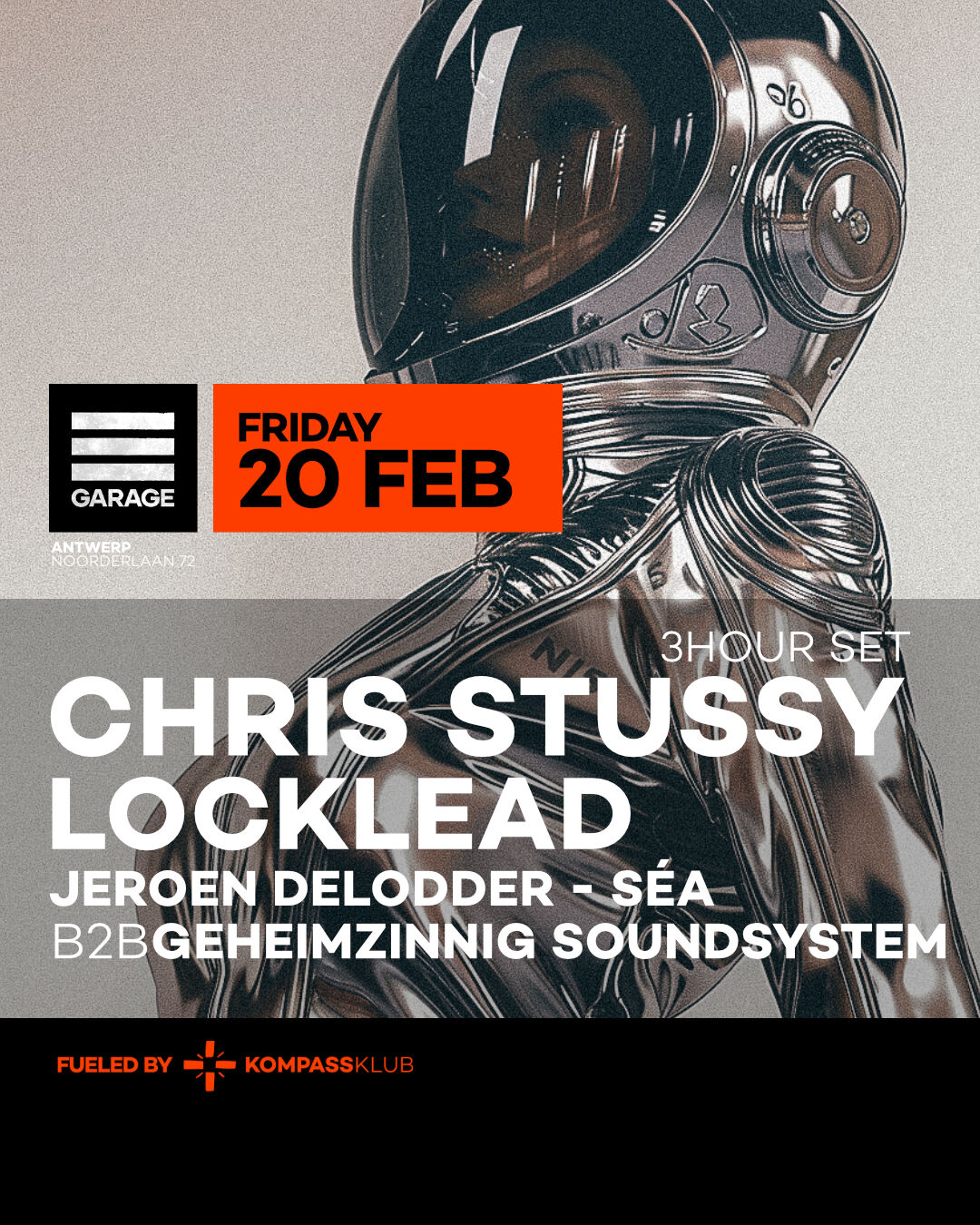 SOLD OUT | Chris Stussy at Garage (3HOUR SET)