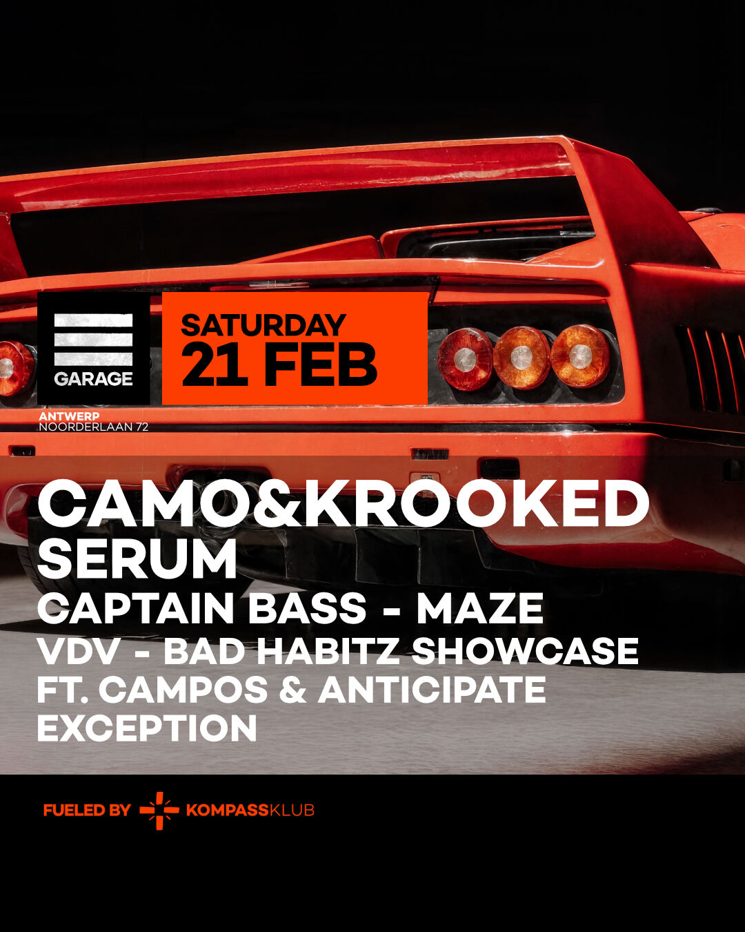 Camo & Krooked at Garage
