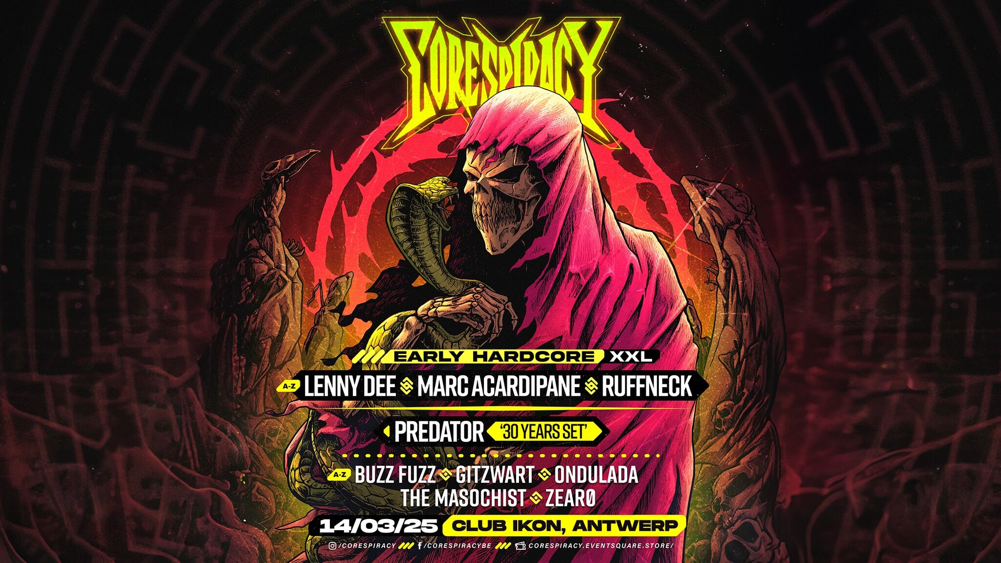 CORESPIRACY EARLY HARDCORE XXL