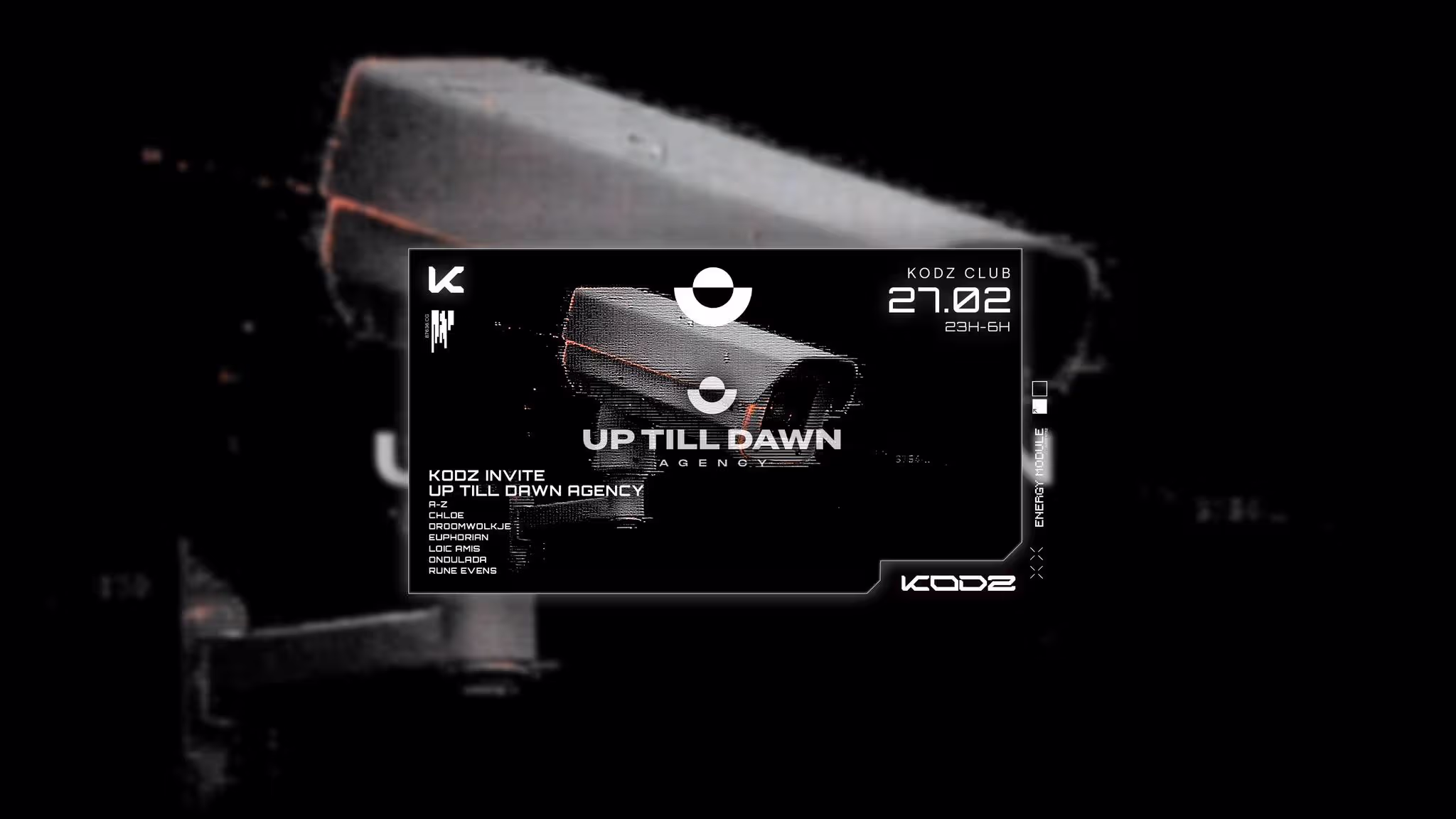 KODZ INVITES UP TILL DAWN : LOIC AMIS - DROOMWOLKJE & MORE