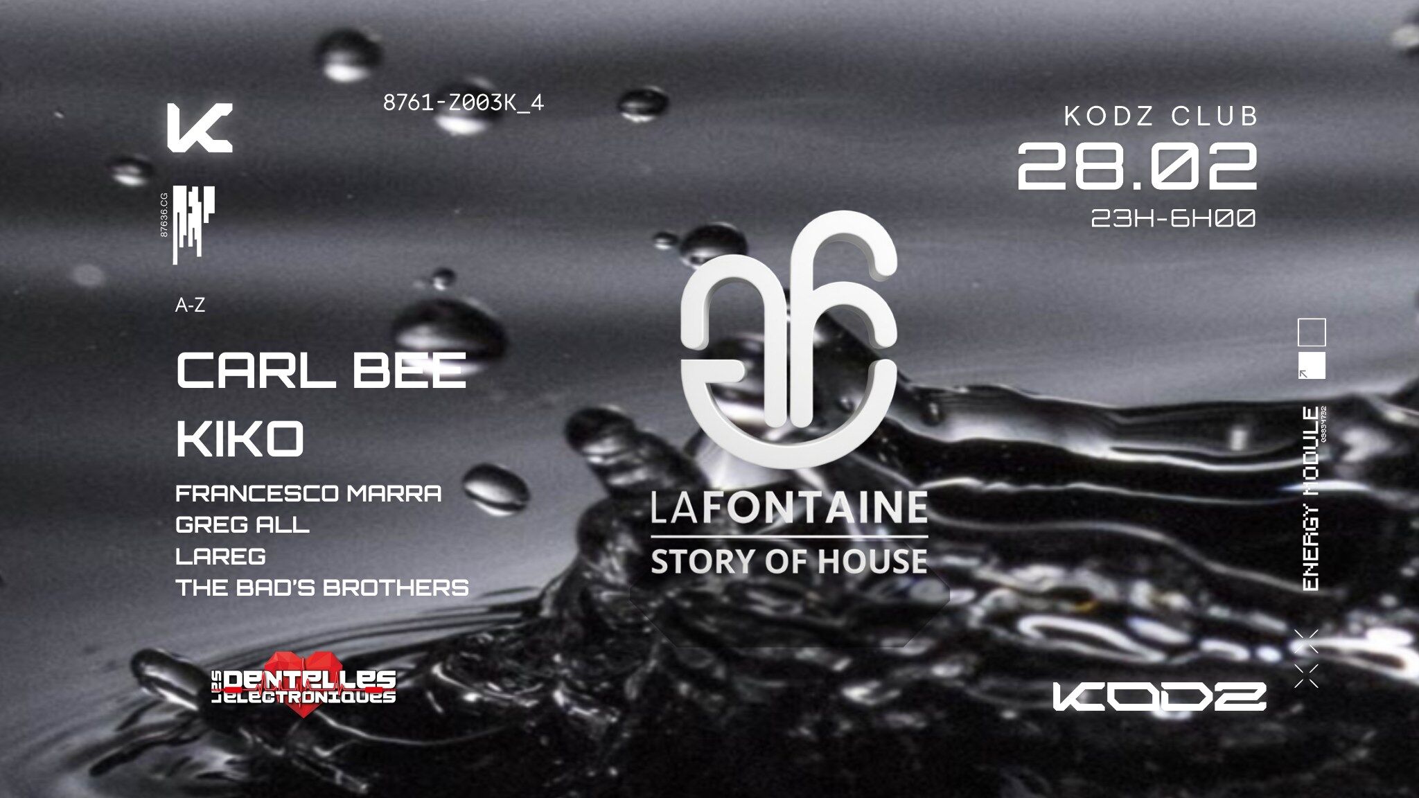 LES DENTELLES ELECTRONIQUES X KODZ