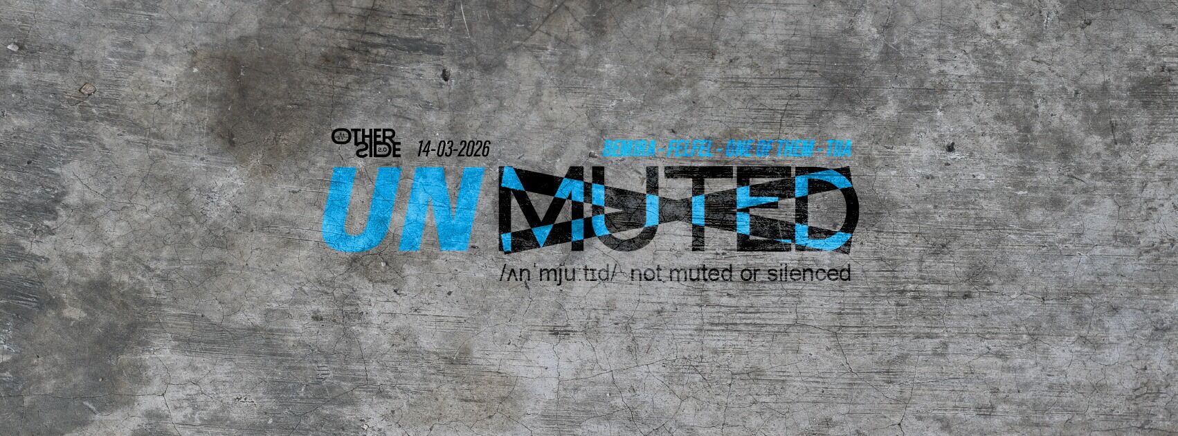 UNmuted #1 (caritative techno night)