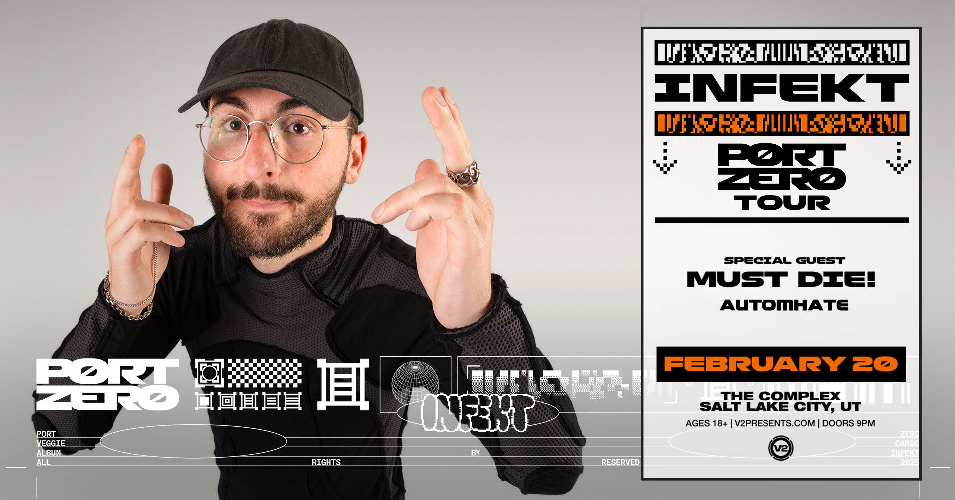 INFEKT - Port Zero Tour - Salt Lake City