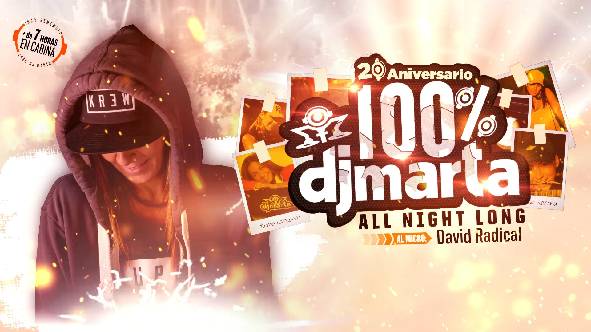 100% DJ Marta (All Night Long) en Fabrik