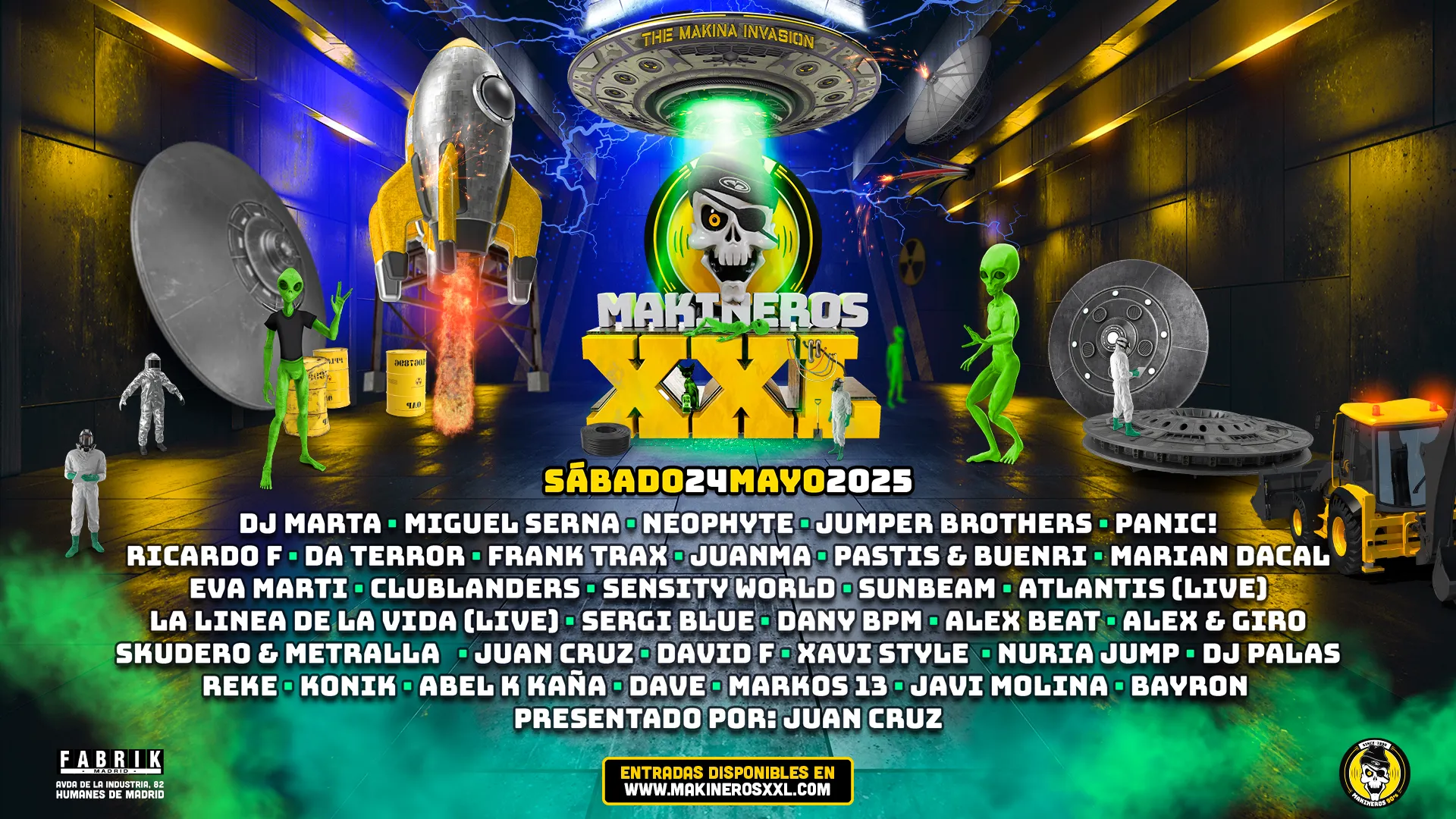 MAKINEROS XXL 2025 EN FABRIK