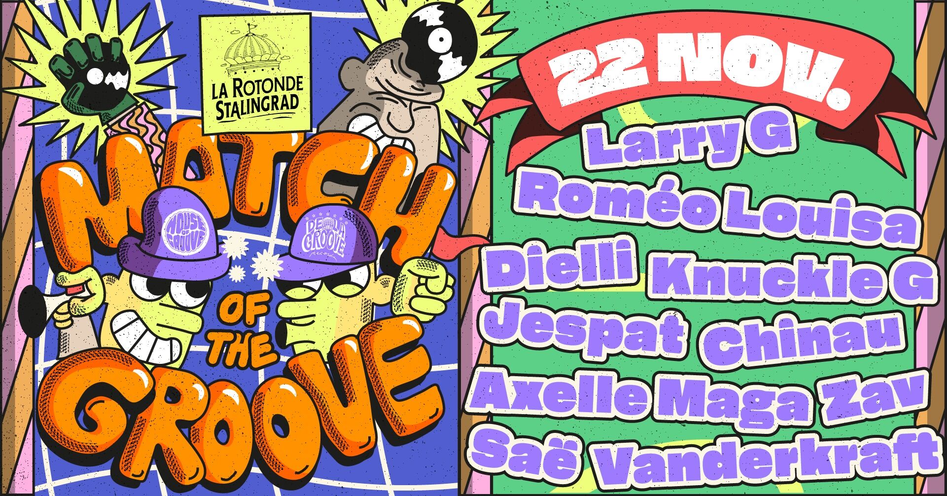 House Of Groove & De La Groove Present : Match Of The Groove