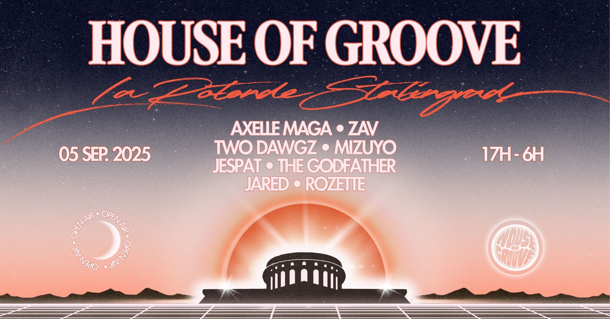 House Of Groove Open Air & CLUB XXL