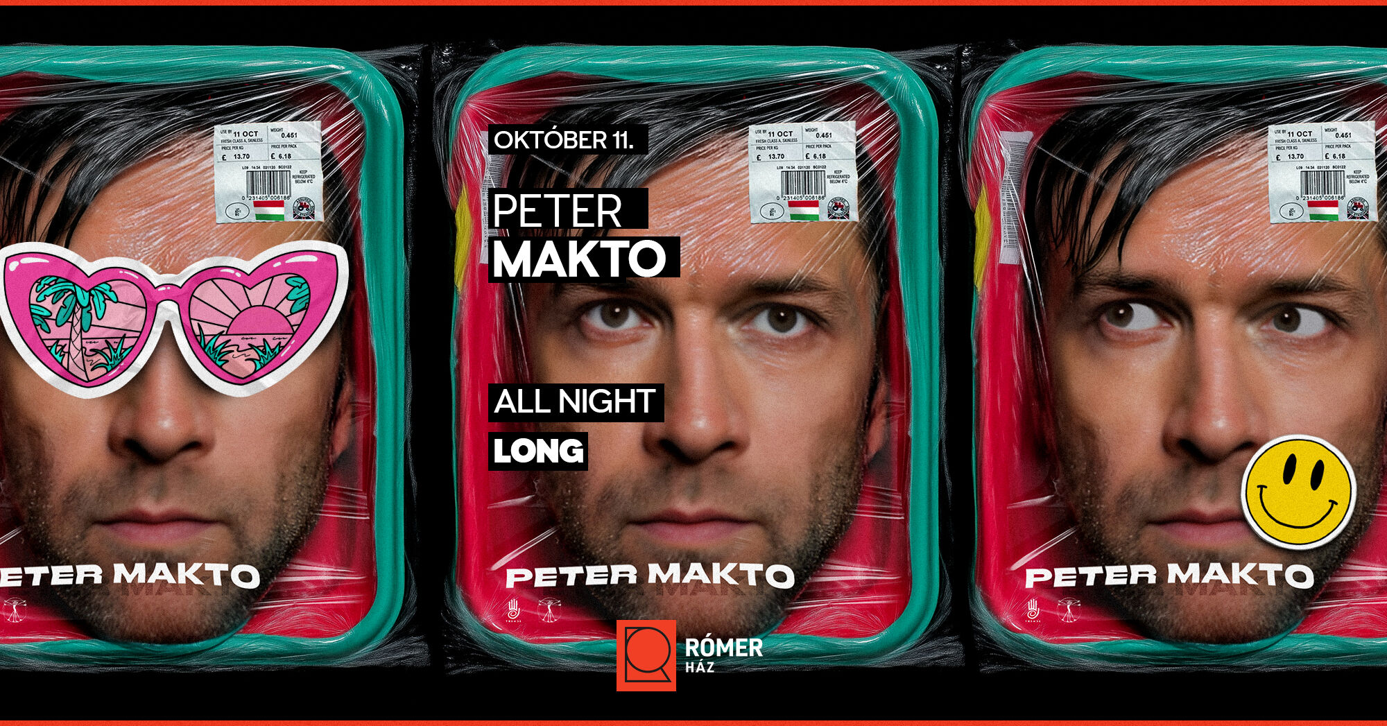 PETER MAKTO All Night Long ~ Vol.03. | Rómer Ház | Okt. 11. | Győr