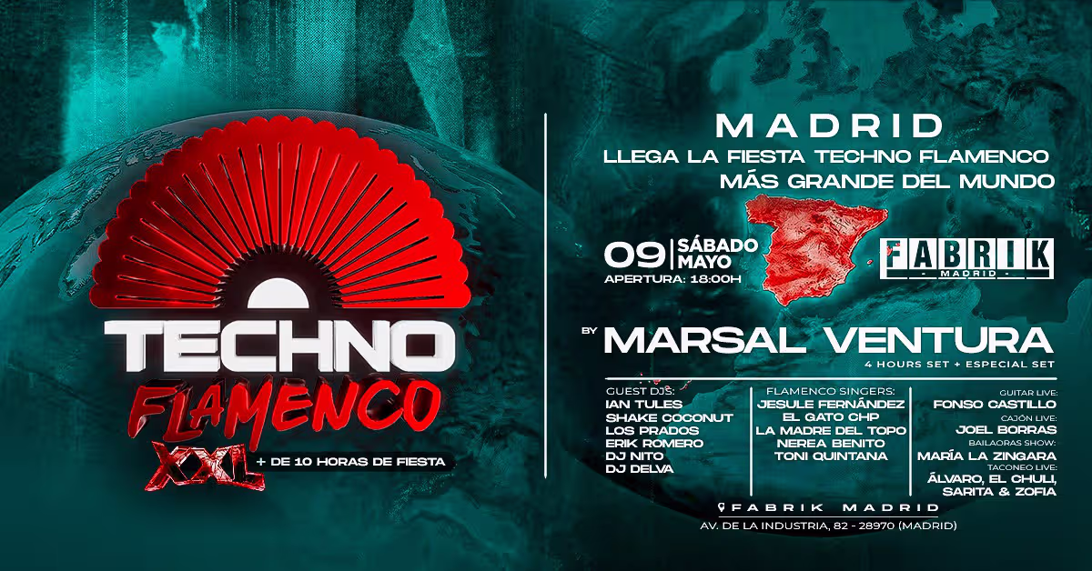 TECHNO FLAMENCO XXL en FABRIK