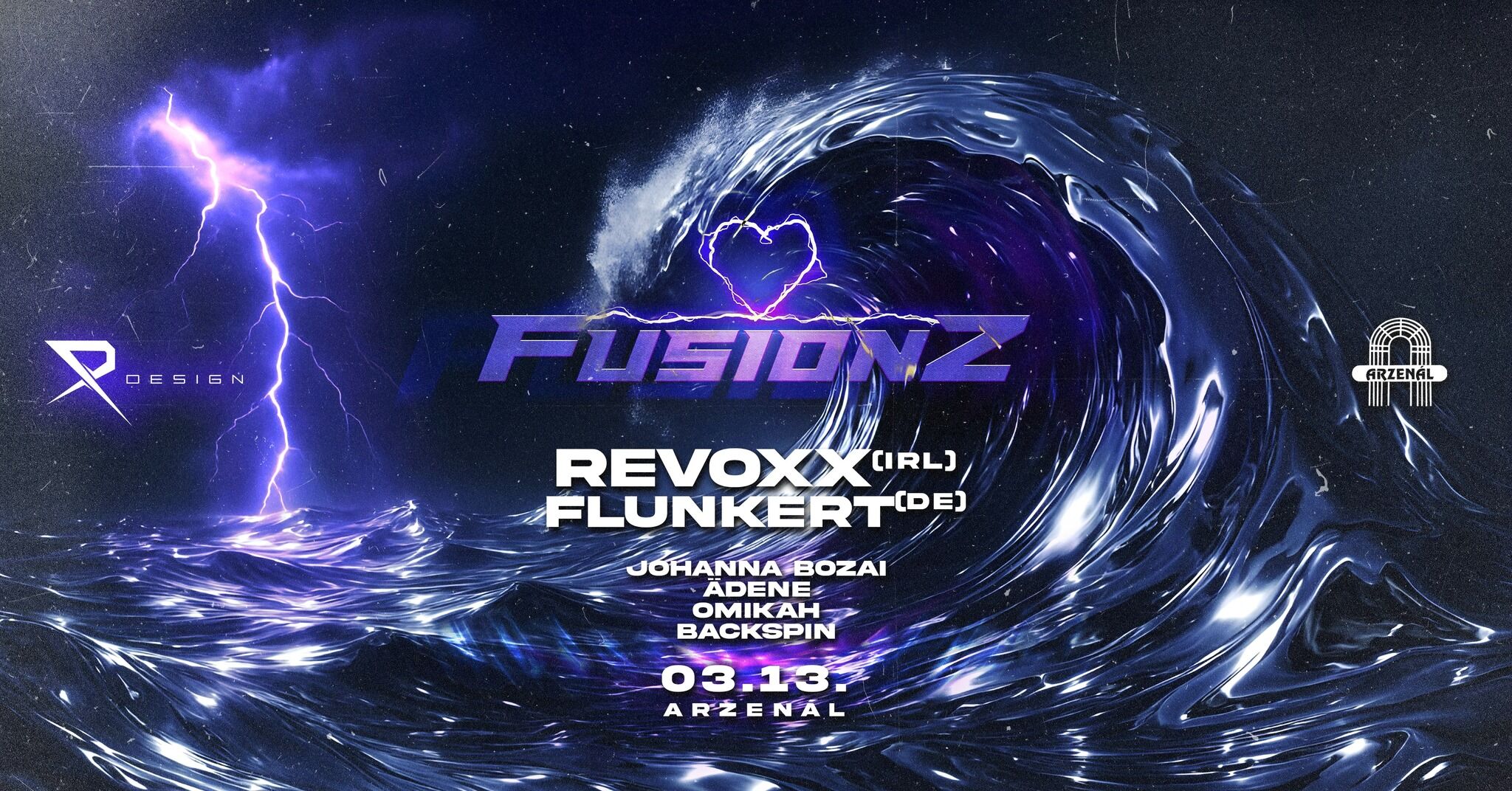 FUSIONZ pres. REVOXX / FLUNKERT @ARZENAL